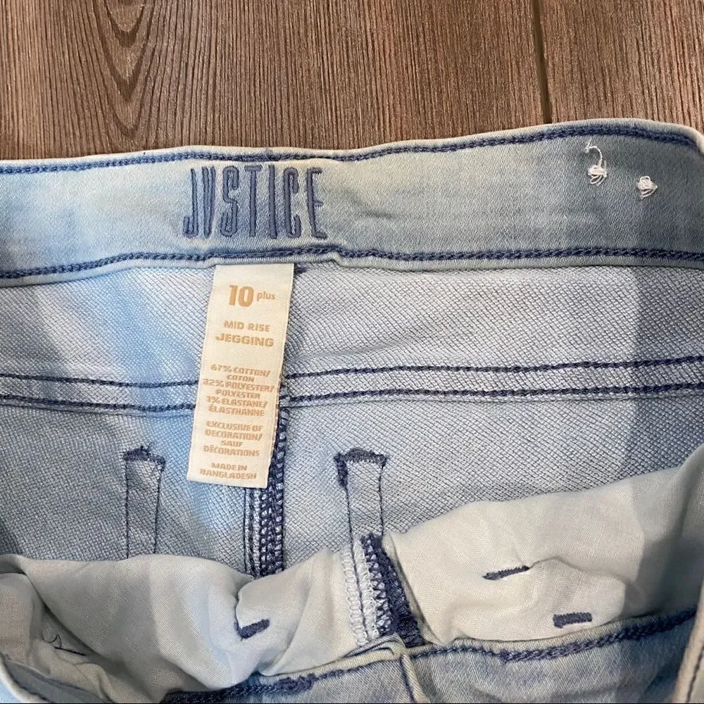 Justice Jean Leggings 10 Plus